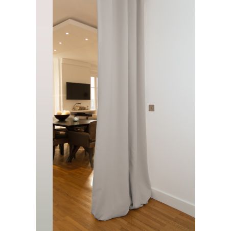 Tenda 4 in 1 per Separazione di ambienti Acustica Termica Oscurante Grigio MC17