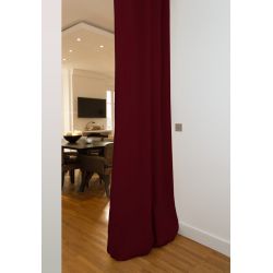 Tenda 4 in 1 per Separazione di ambienti Acustica Termica Oscurante Rosso MC330