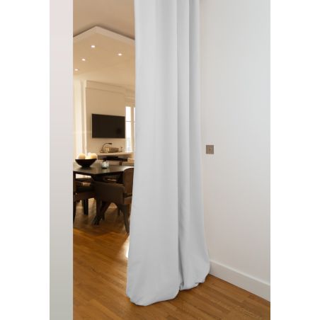 Tenda 4 in 1 per Separazione di ambienti Acustica Termica Oscurante Bianco MC720
