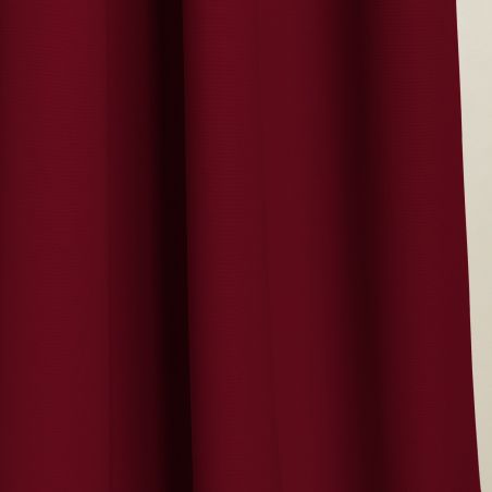Tenda 4 in 1 per Separazione di ambienti Acustica Termica Oscurante Su Misura Rosso Granata MC330