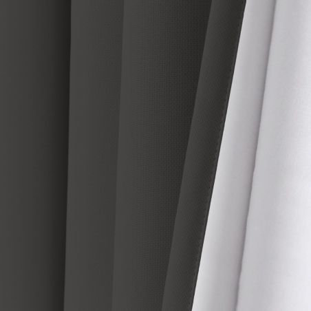 Tenda 3 in 1 Acustica Termica Oscurante Su Misura Grigio MC732