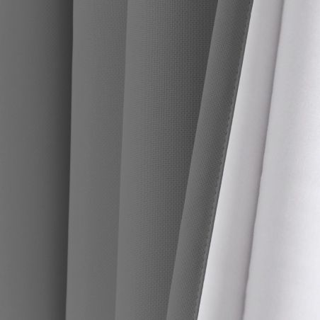 Tenda 3 in 1 Acustica Termica Oscurante Su Misura Grigio MC09
