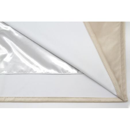 Tenda Acustica per Separazione di ambienti In Velluto Su Misura Beige MC15
