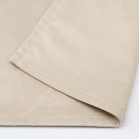 Tenda Acustica per Separazione di ambienti In Velluto Su Misura Beige MC15