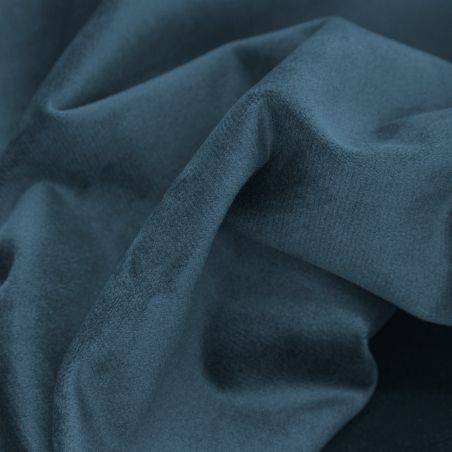 Tenda Acustica per Separazione di ambienti In Velluto Su Misura Azzurro MC56