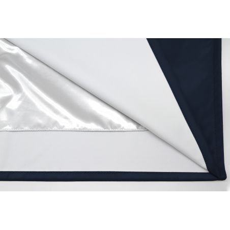 Tenda Acustica per Separazione di ambienti In Velluto Su Misura Azzurro MC56