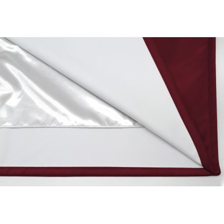 Tenda Acustica per Separazione di ambienti In Velluto Su Misura Rosso MC214