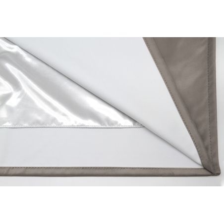 Tenda Acustica per Separazione di ambienti In Velluto Su Misura Taupe MC740