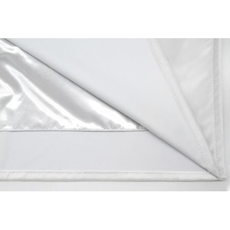 Tenda Acustica per Separazione di ambienti In Velluto Su Misura Bianco MC720