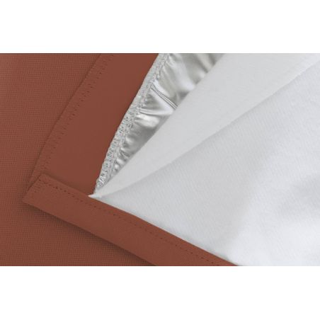 Tenda 3 in 1 Acustica Termica Oscurante Su Misura Terra Cotta MC7005