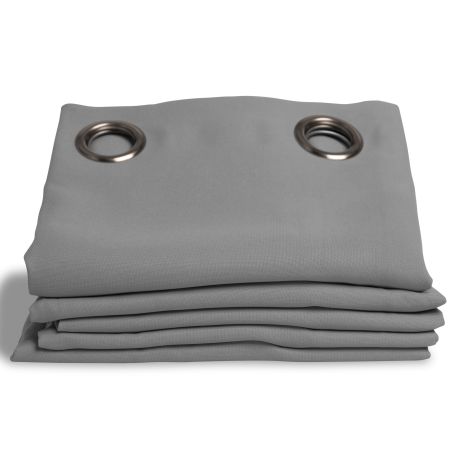 Tenda Oscurante Aspetto cotone piqué Grigio MC09