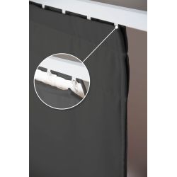 Tenda 4 in 1 per Separazione di ambienti Acustica Termica Oscurante Grigio MC732