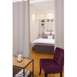 Tenda 4 in 1 per Separazione di ambienti Acustica Termica Oscurante Grigio MC17