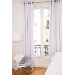 Tenda 100% Oscurante Lino Lavato Bianco MC720 Moondream Premium
