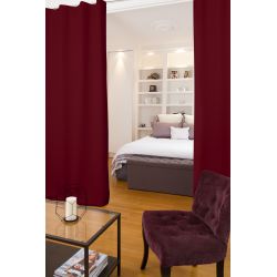 Tenda 4 in 1 per Separazione di ambienti Acustica Termica Oscurante Rosso MC330